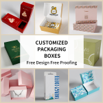 Ustomized Packaging Boxes Free Design Proofing