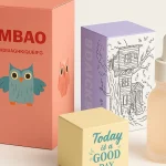 Luxury custom rigid cosmetic packaging boxes for skincare and beauty sets