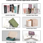 2D barcodes for food and pharmaceutical packaging on custom paper box types